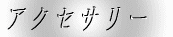 �A�N�Z�T���[ 